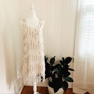 Fringe Racerback Dress